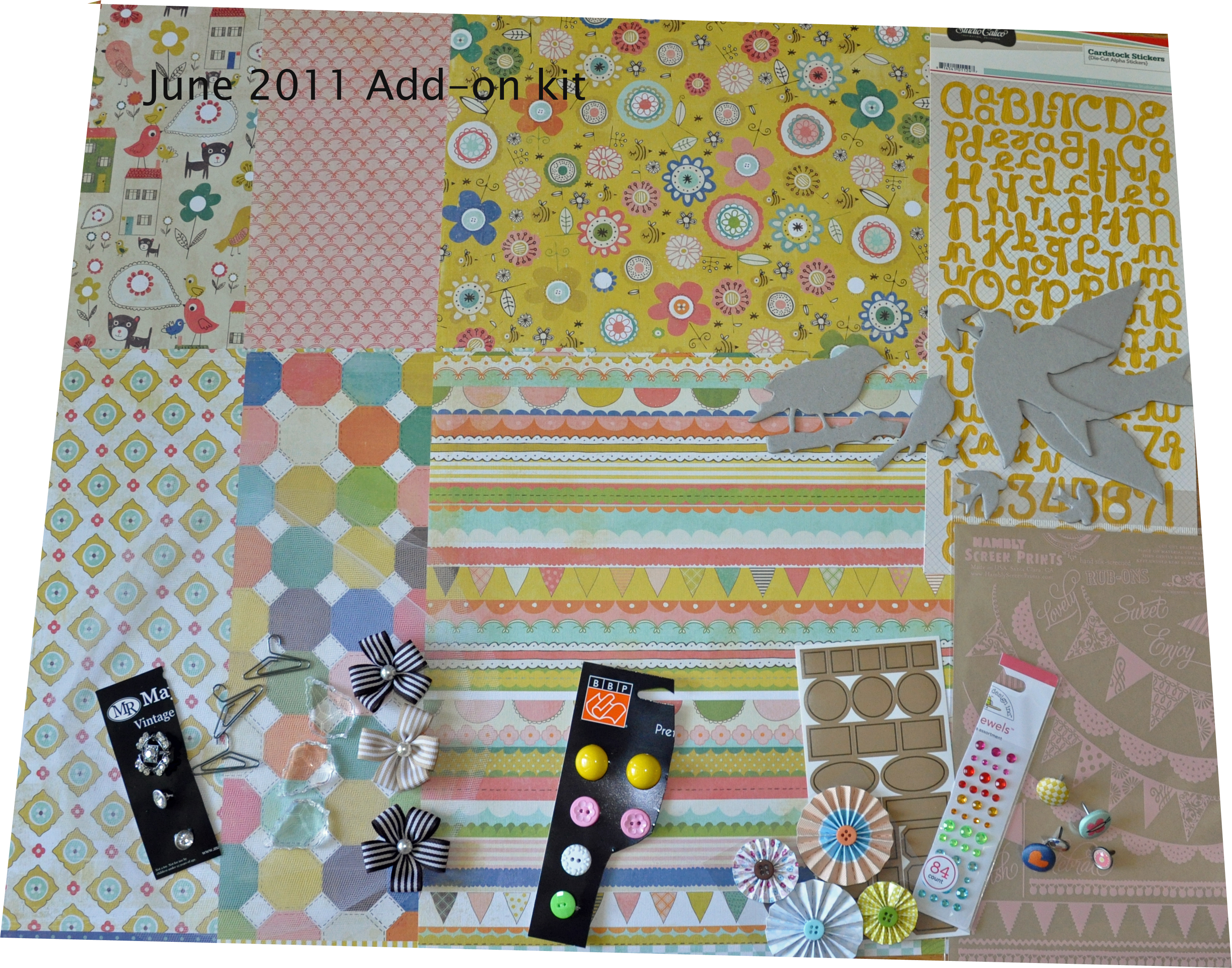 June 2011 Add-on kit